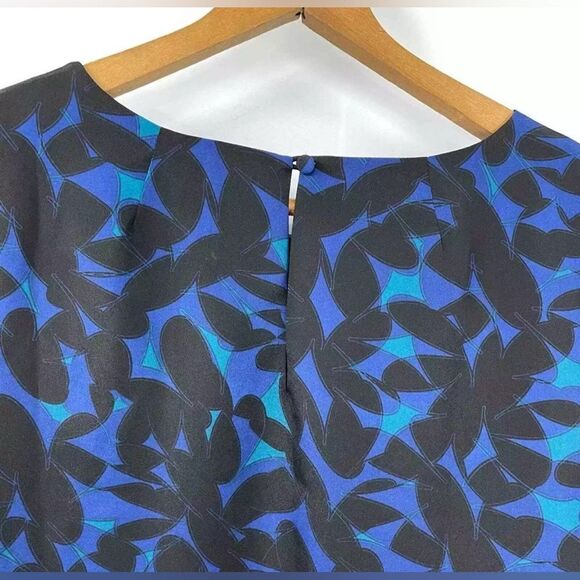 J. Crew Floral Mod Shift shirt Dress Size 4P Petite - Picture 8 of 8